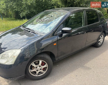 Черный Хонда Цивик, объемом двигателя 1.4 л и пробегом 191 тыс. км за 3000 $, фото 2 на Automoto.ua