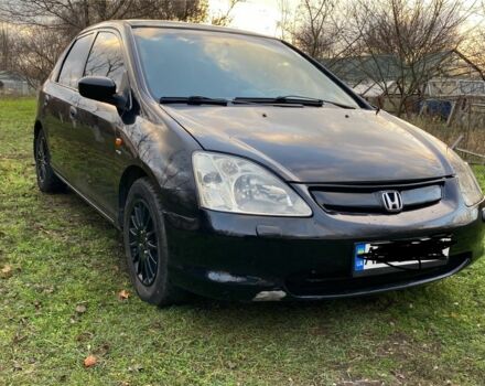Черный Хонда Цивик, объемом двигателя 1.6 л и пробегом 327 тыс. км за 3495 $, фото 1 на Automoto.ua