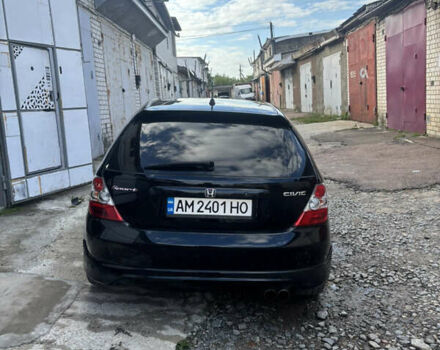 Черный Хонда Цивик, объемом двигателя 1.6 л и пробегом 240 тыс. км за 6500 $, фото 4 на Automoto.ua