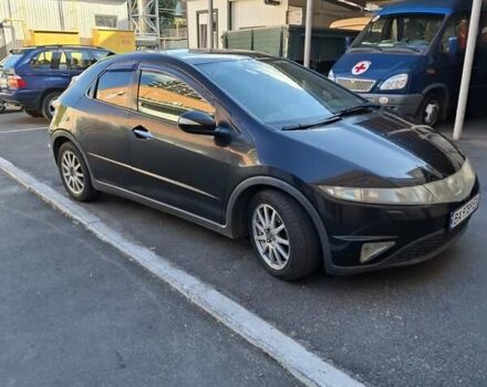 Черный Хонда Цивик, объемом двигателя 1.8 л и пробегом 215 тыс. км за 6200 $, фото 11 на Automoto.ua