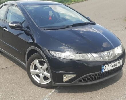 Черный Хонда Цивик, объемом двигателя 1.3 л и пробегом 198 тыс. км за 6700 $, фото 7 на Automoto.ua