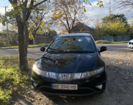 Черный Хонда Цивик, объемом двигателя 1.8 л и пробегом 207 тыс. км за 4300 $, фото 1 на Automoto.ua