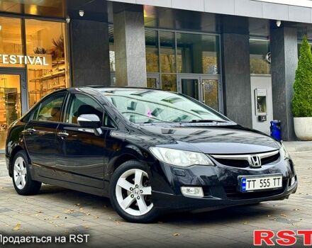 Черный Хонда Цивик, объемом двигателя 1.8 л и пробегом 157 тыс. км за 6500 $, фото 2 на Automoto.ua