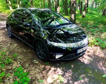 Черный Хонда Цивик, объемом двигателя 1.8 л и пробегом 260 тыс. км за 7600 $, фото 15 на Automoto.ua