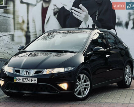 Черный Хонда Цивик, объемом двигателя 1.8 л и пробегом 115 тыс. км за 8300 $, фото 3 на Automoto.ua