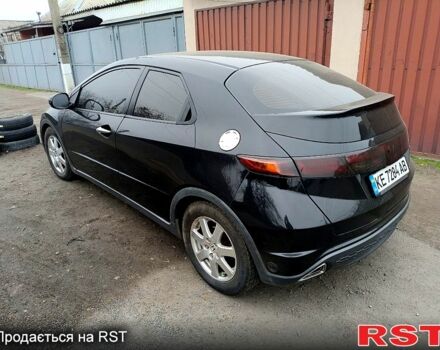 Черный Хонда Цивик, объемом двигателя 1.8 л и пробегом 256 тыс. км за 6500 $, фото 2 на Automoto.ua