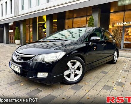 Черный Хонда Цивик, объемом двигателя 1.8 л и пробегом 157 тыс. км за 6500 $, фото 1 на Automoto.ua