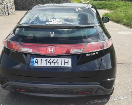 Черный Хонда Цивик, объемом двигателя 1.3 л и пробегом 198 тыс. км за 6700 $, фото 2 на Automoto.ua