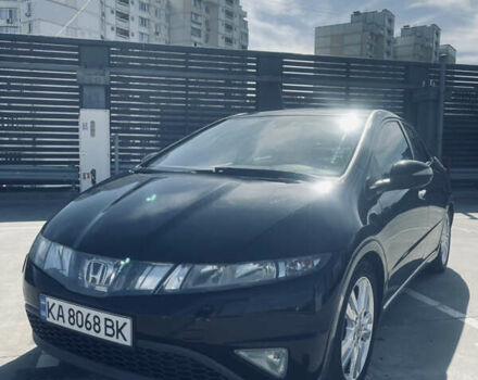 Черный Хонда Цивик, объемом двигателя 1.8 л и пробегом 201 тыс. км за 7500 $, фото 4 на Automoto.ua