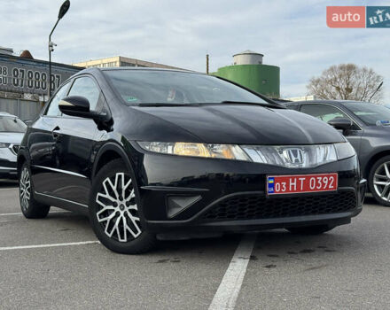 Черный Хонда Цивик, объемом двигателя 1.4 л и пробегом 153 тыс. км за 8800 $, фото 12 на Automoto.ua