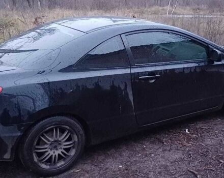 Черный Хонда Цивик, объемом двигателя 1.8 л и пробегом 204 тыс. км за 6200 $, фото 2 на Automoto.ua