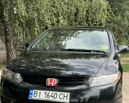 Черный Хонда Цивик, объемом двигателя 1.8 л и пробегом 176 тыс. км за 6500 $, фото 1 на Automoto.ua