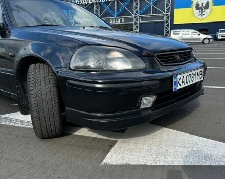 Черный Хонда Цивик, объемом двигателя 1.4 л и пробегом 378 тыс. км за 2500 $, фото 2 на Automoto.ua