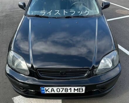 Черный Хонда Цивик, объемом двигателя 1.4 л и пробегом 378 тыс. км за 2500 $, фото 1 на Automoto.ua