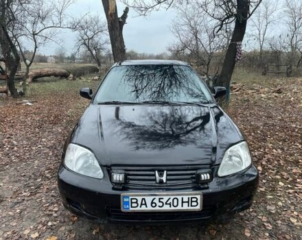 Черный Хонда Цивик, объемом двигателя 1.4 л и пробегом 355 тыс. км за 2800 $, фото 1 на Automoto.ua