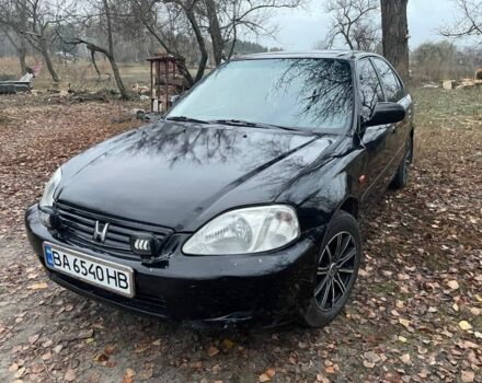 Черный Хонда Цивик, объемом двигателя 1.4 л и пробегом 355 тыс. км за 2800 $, фото 2 на Automoto.ua