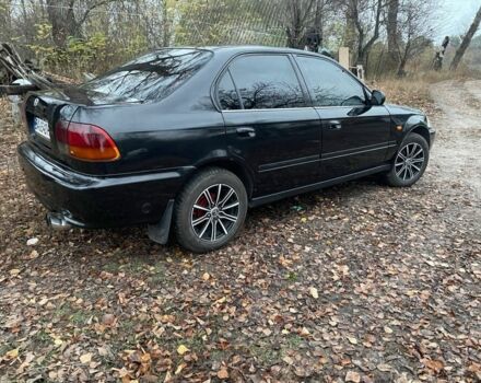 Черный Хонда Цивик, объемом двигателя 1.4 л и пробегом 355 тыс. км за 2800 $, фото 5 на Automoto.ua