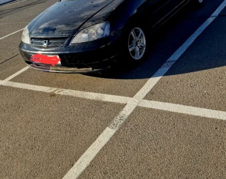 Черный Хонда Цивик, объемом двигателя 1.7 л и пробегом 250 тыс. км за 3650 $, фото 1 на Automoto.ua