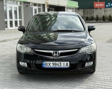 Черный Хонда Цивик, объемом двигателя 1.8 л и пробегом 285 тыс. км за 6200 $, фото 4 на Automoto.ua