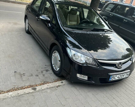 Черный Хонда Цивик, объемом двигателя 1.3 л и пробегом 146 тыс. км за 6000 $, фото 1 на Automoto.ua