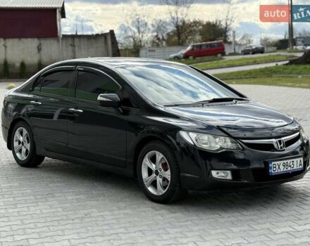 Черный Хонда Цивик, объемом двигателя 1.8 л и пробегом 285 тыс. км за 6200 $, фото 3 на Automoto.ua