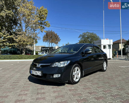 Черный Хонда Цивик, объемом двигателя 1.8 л и пробегом 324 тыс. км за 5800 $, фото 1 на Automoto.ua