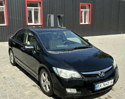 Черный Хонда Цивик, объемом двигателя 1.8 л и пробегом 228 тыс. км за 6500 $, фото 4 на Automoto.ua
