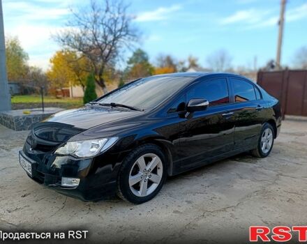 Черный Хонда Цивик, объемом двигателя 1.8 л и пробегом 227 тыс. км за 7000 $, фото 2 на Automoto.ua