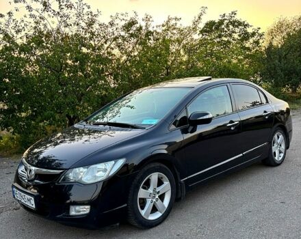 Черный Хонда Цивик, объемом двигателя 1.8 л и пробегом 206 тыс. км за 6200 $, фото 1 на Automoto.ua