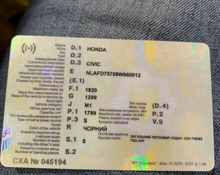 Чорний Хонда Сівік, об'ємом двигуна 1.8 л та пробігом 240 тис. км за 5900 $, фото 22 на Automoto.ua