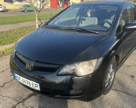 Черный Хонда Цивик, объемом двигателя 1.8 л и пробегом 187 тыс. км за 6800 $, фото 1 на Automoto.ua