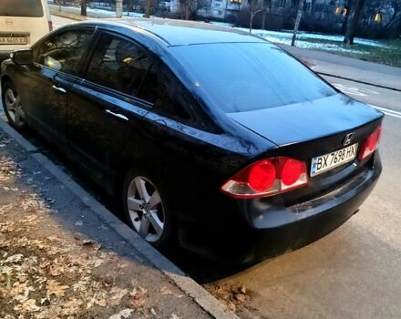 Черный Хонда Цивик, объемом двигателя 1.8 л и пробегом 260 тыс. км за 5300 $, фото 3 на Automoto.ua