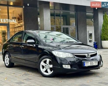 Черный Хонда Цивик, объемом двигателя 1.8 л и пробегом 157 тыс. км за 6500 $, фото 4 на Automoto.ua