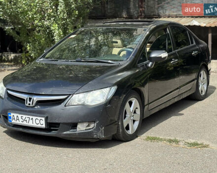 Черный Хонда Цивик, объемом двигателя 1.8 л и пробегом 413 тыс. км за 4400 $, фото 6 на Automoto.ua