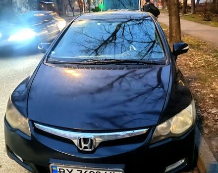 Черный Хонда Цивик, объемом двигателя 1.8 л и пробегом 260 тыс. км за 5300 $, фото 2 на Automoto.ua