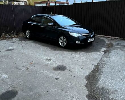 Черный Хонда Цивик, объемом двигателя 1.8 л и пробегом 232 тыс. км за 6000 $, фото 1 на Automoto.ua