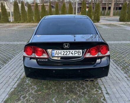 Черный Хонда Цивик, объемом двигателя 1.8 л и пробегом 183 тыс. км за 6500 $, фото 1 на Automoto.ua