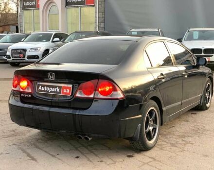 Черный Хонда Цивик, объемом двигателя 1.8 л и пробегом 240 тыс. км за 6580 $, фото 4 на Automoto.ua