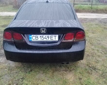 Черный Хонда Цивик, объемом двигателя 1.8 л и пробегом 230 тыс. км за 4600 $, фото 6 на Automoto.ua