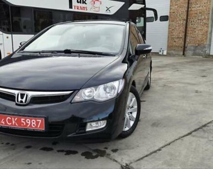 Черный Хонда Цивик, объемом двигателя 1.3 л и пробегом 197 тыс. км за 6600 $, фото 6 на Automoto.ua