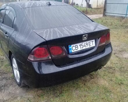 Черный Хонда Цивик, объемом двигателя 1.8 л и пробегом 230 тыс. км за 4600 $, фото 3 на Automoto.ua