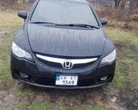 Черный Хонда Цивик, объемом двигателя 1.8 л и пробегом 230 тыс. км за 4600 $, фото 5 на Automoto.ua