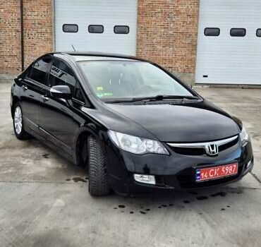 Черный Хонда Цивик, объемом двигателя 1.3 л и пробегом 197 тыс. км за 6600 $, фото 4 на Automoto.ua