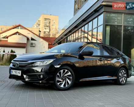 Черный Хонда Цивик, объемом двигателя 1.6 л и пробегом 56 тыс. км за 13500 $, фото 1 на Automoto.ua