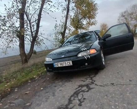 Черный Хонда Цивик, объемом двигателя 1.5 л и пробегом 300 тыс. км за 2300 $, фото 1 на Automoto.ua