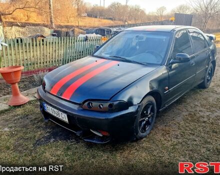 Черный Хонда Цивик, объемом двигателя 1.5 л и пробегом 300 тыс. км за 700 $, фото 1 на Automoto.ua