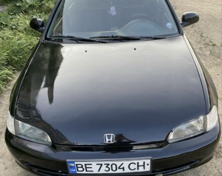Чорний Хонда Сівік, об'ємом двигуна 1.5 л та пробігом 348 тис. км за 2000 $, фото 1 на Automoto.ua
