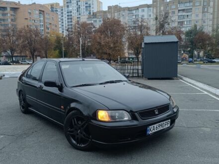 Чорний Хонда Сівік, об'ємом двигуна 1.4 л та пробігом 380 тис. км за 2000 $, фото 1 на Automoto.ua