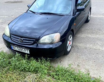 Чорний Хонда Сівік, об'ємом двигуна 1.6 л та пробігом 223 тис. км за 4570 $, фото 1 на Automoto.ua