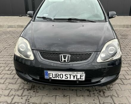 Черный Хонда Цивик, объемом двигателя 1.7 л и пробегом 302 тыс. км за 2300 $, фото 1 на Automoto.ua